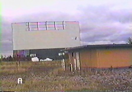 Starlite Drive-In Theatre - Screen And Concession From Darryl Burgess